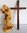 Jesus auf dem Kreuzweg, Olivenholzfigur ca. 26 cm