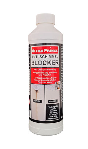 Anti-Schimmel-Blocker 500 ml (Untergrundvorbehandlung | Zusatz zu Farbe oder Leim)