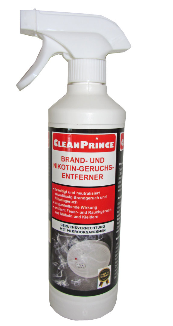 Cleanprince Nikotinentferner 5 Liter Nikotinreiniger Rußentferner
