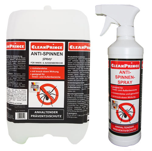 Anti-Spinnen-Spray 5,5 Liter