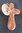 Handschmeichler Kreuz aus Olivenholz, 11 cm Länge
