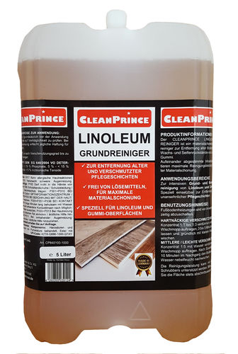 Linoleum Grundreiniger 5 Liter | PU Reiniger Vinyl Designböden