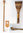 3 Stück Rückenkratzer "Dandy", Bambusholz, 42 cm, braun/beige/gold