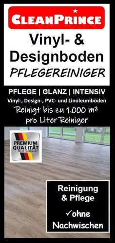 Vinylboden & Designboden Pflegereiniger 2 Liter